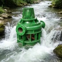 1 MW River Flow Water Turbine to Generate Electricity Archimedes Screw Hydro Turbine