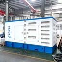 U+POWER 500KVA Three Phase Silent Type Diesel Generator Set Auto Start ATS Remote Start Yuchai Engine Mounting 50/60Hz CE