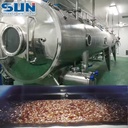 Food Industry Continuous Low Temperature PLC Full Automatic Vacuum Belt Dryer Energy Saving SUS304 Viscous Heat Sensitive Thick