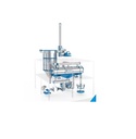 Fluid Bed Dryer for Chemical Industry Automatic Operation PLC Based System Energy Saving Continuous Drying