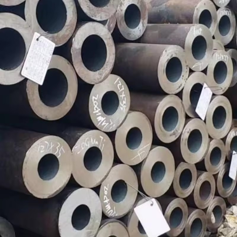 Q235B Carbon Steel Welding Tube Q345B Galvanized Finish Hot Cold Rolled ISO9001 Certified 12m Length Boiler Pipe for ASTM API 5L