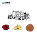 HRTY High Quality Electric Gearbox Core Vacuum Freeze Dryer Lyophilizer Automatic Food Processing Drying Equipment