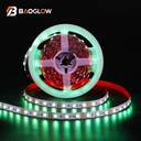 SMD5050 60Leds/m DC12V 24V 10w/m 10mm RGB Snake Flexible LED Strip Light Remote Control Smart 7-Color TV Copper