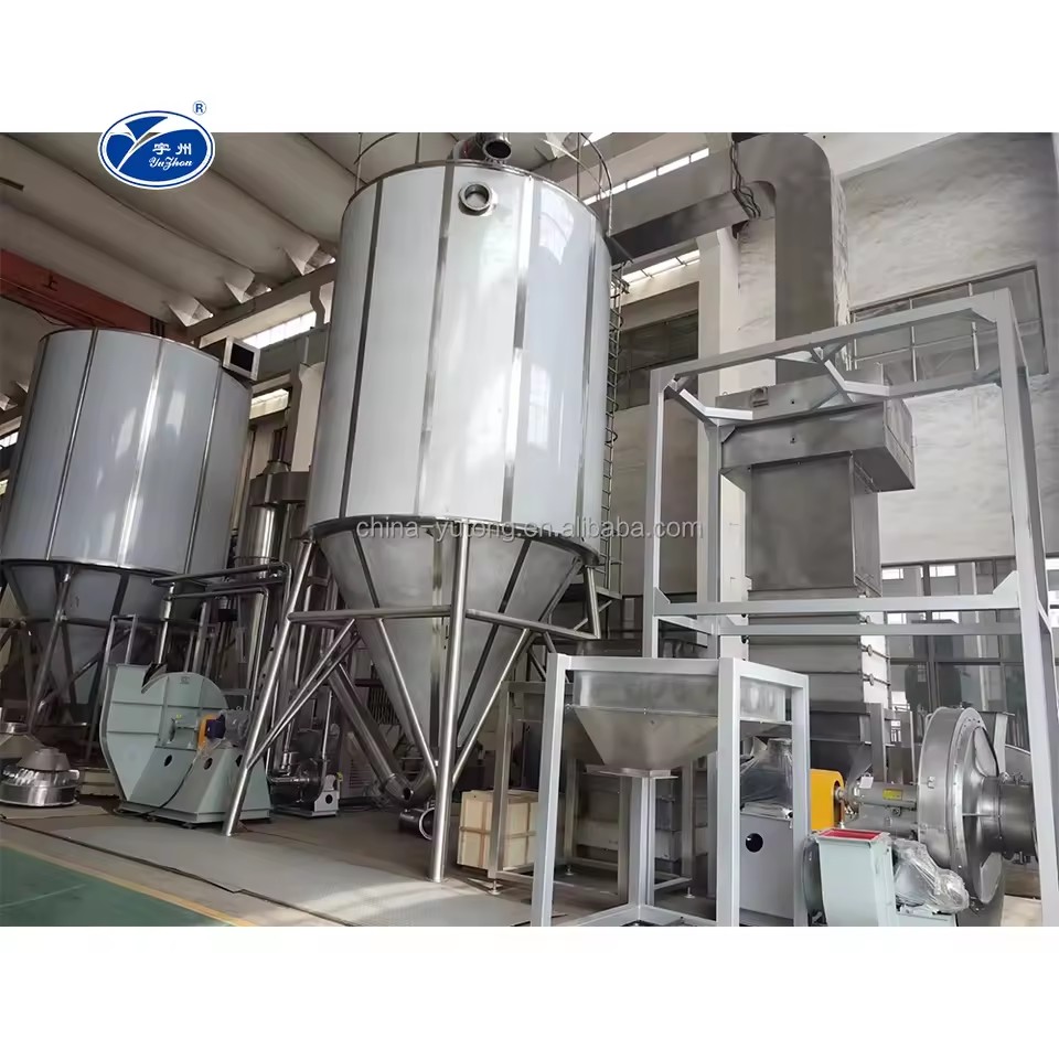 High Quality Custom LPG Industrial Potassium Humate Organic Fertilizer Centrifugal Spray Dryer