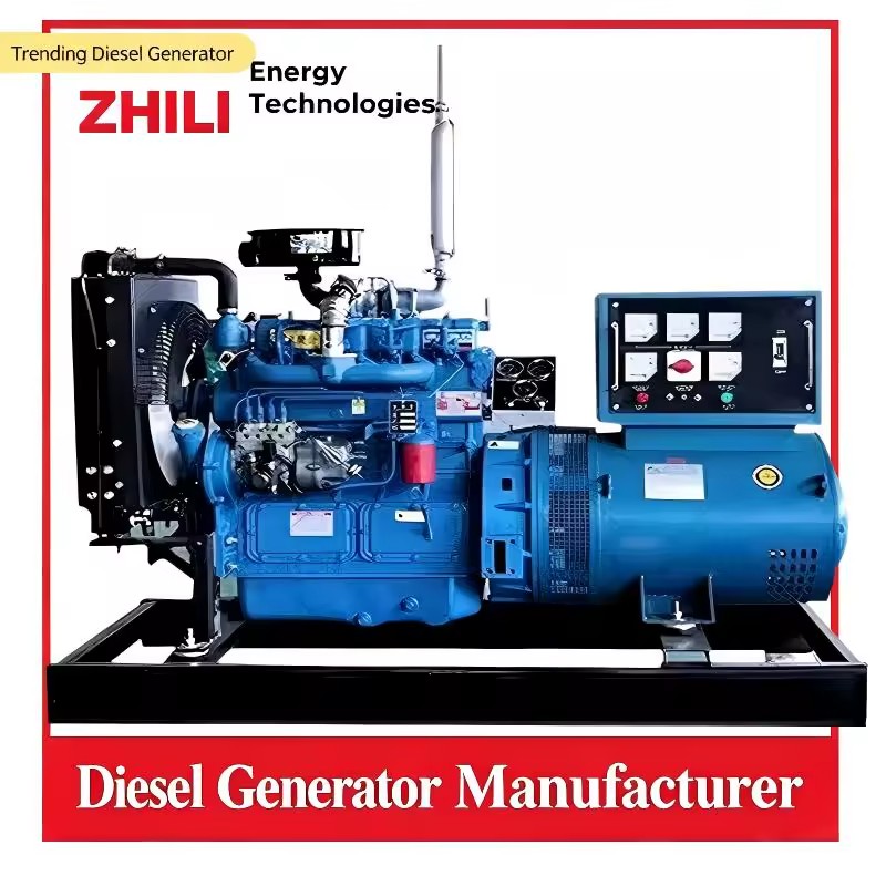 Uncovered Dynamo Framework 40kw 3 Phase Prime Energy Supply Equipment Appliance Open Frame Electric Diesel Generator Deposit