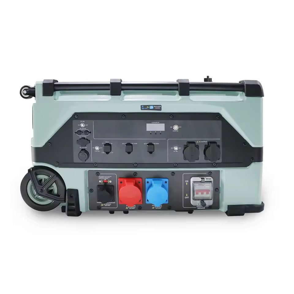 Super Capacity 7680Wh Smart Electricity Power Station 10000W Solar Panel Supports Various Quick Charging Multiple Protection