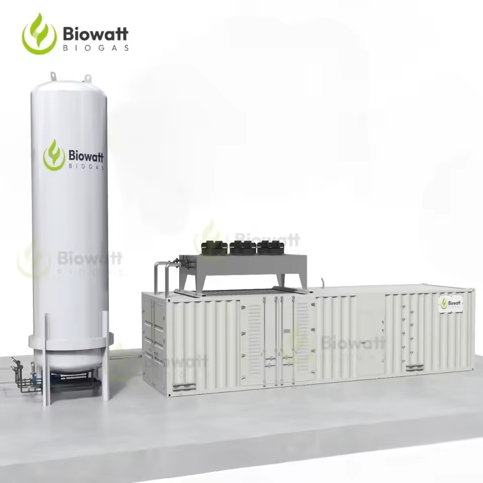 An Efficient Dry Anaerobic Digestion Power Plant That Converts Food Waste to Electricity for Solid Waste Management