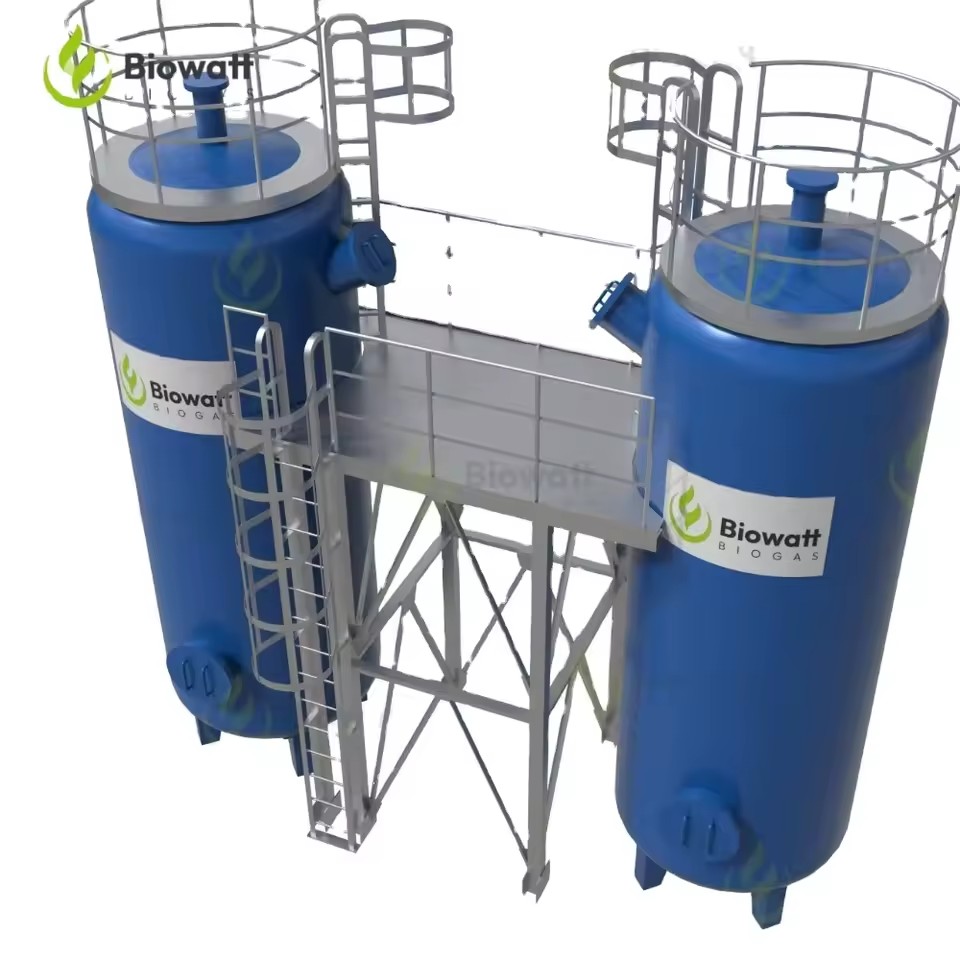 A Scalable and Automated Municipal Biogas Power Plant for Efficient Anaerobic Digestion of Solid Waste to Generate Electricity