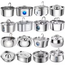 Hot Selling 3.2L Pet Water Fountain Stainless Steel Cat Drinking Fountain Automatic Various Cat Water Dispenser