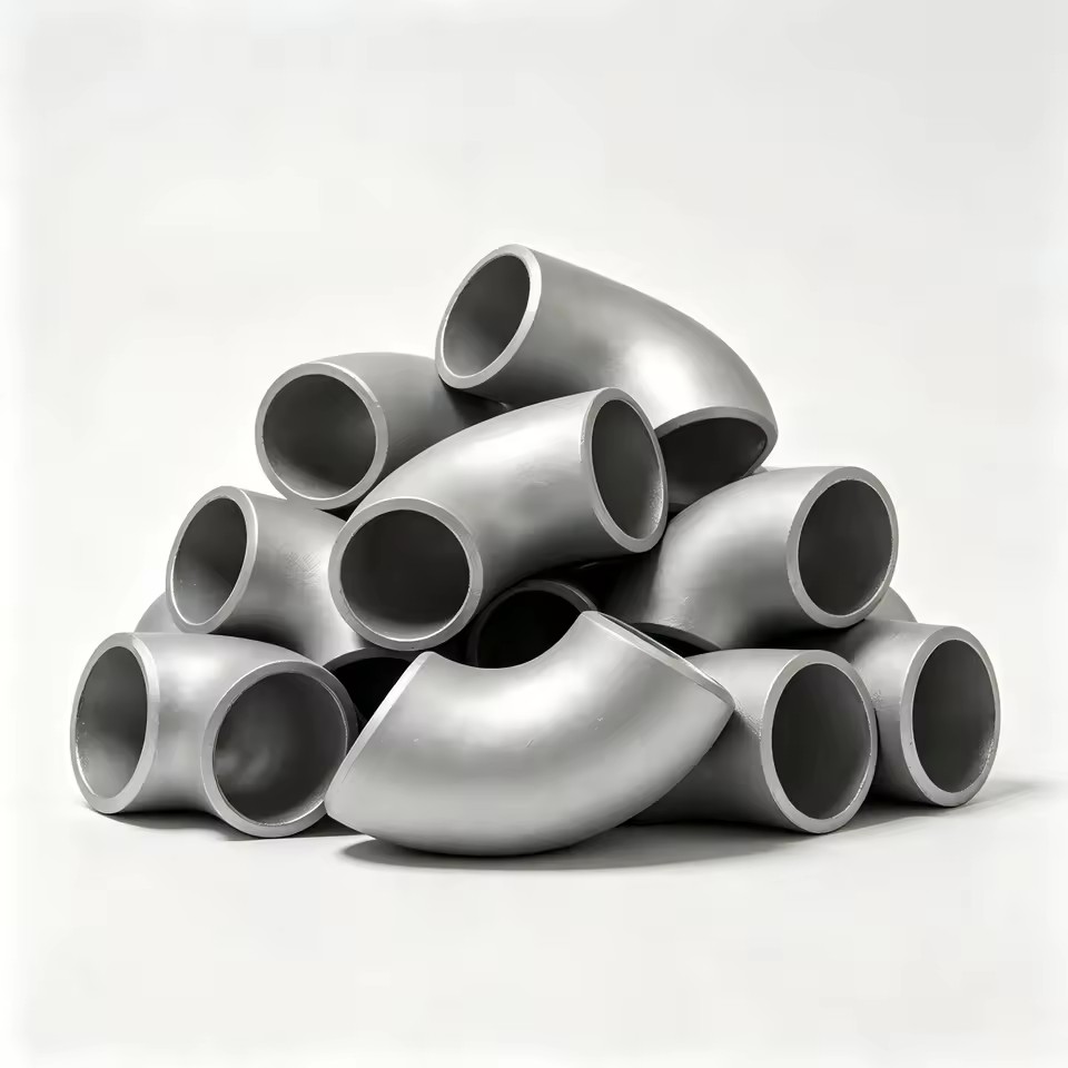 ASTM A860 WPHY60 B16.9 LR 90° Long Radius Elbow 2" DN50 STD Seamless Stainless Pipe Fitting Coastal Piping Use