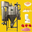 Centrifugal Spray Dryer 25Kg/H Lab Pilot PLC Control Stainless Steel Construction for High Productivity Powder Drying