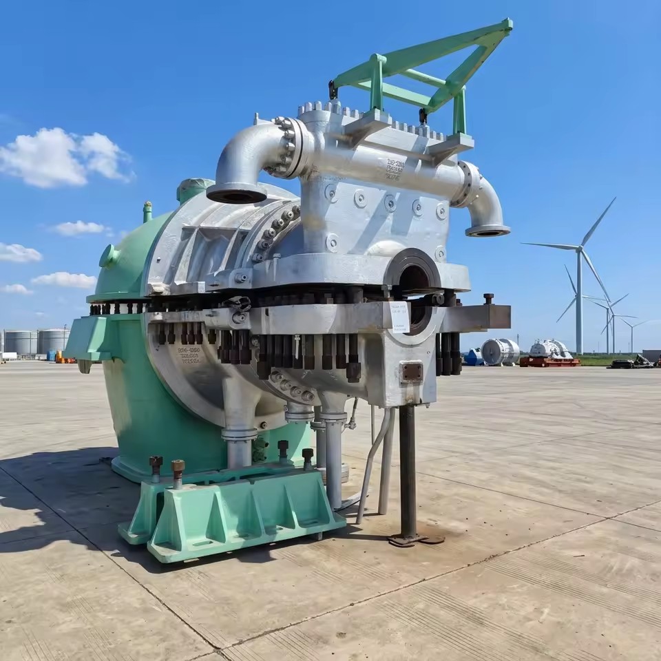 Back Pressure Steam Turbine Generator for Factory Steam Recovery and Electricity Production