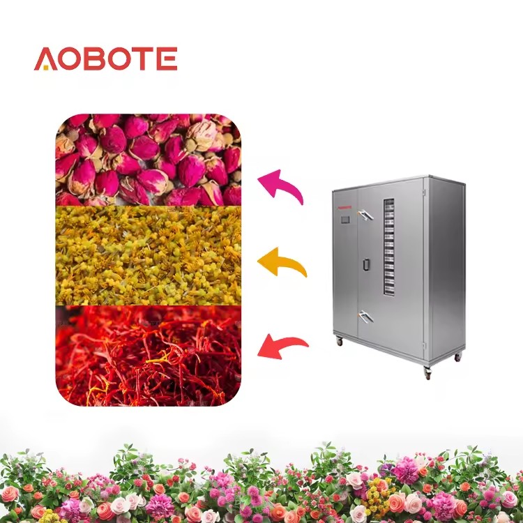 Automatic Floral Roses Herbal Plants Drying Machine Core PLC Components Pump Environment Protection Equipment Competitive Price