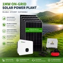 1MW 2MW 3MW 5MW 10MW Solar Power Plant Ground Mounted PV System Complete Turnkey Energy Solution