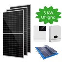 All in One Solar Energy System Balcony 5Kw 6Kw 8Kw 10Kw 12Kw 16Kw 20Kw 30Kw Solar Hybrid Power System Complete Kit for Home Use