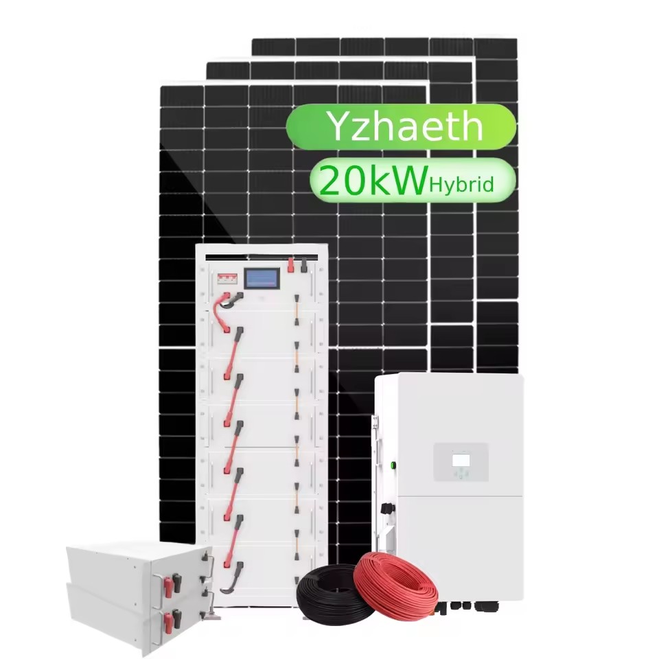 Batteries Plug and Play Complete off Grid Solar System 10kw for Home 6kw Hybrid Home Solar Power Panel Energy System
