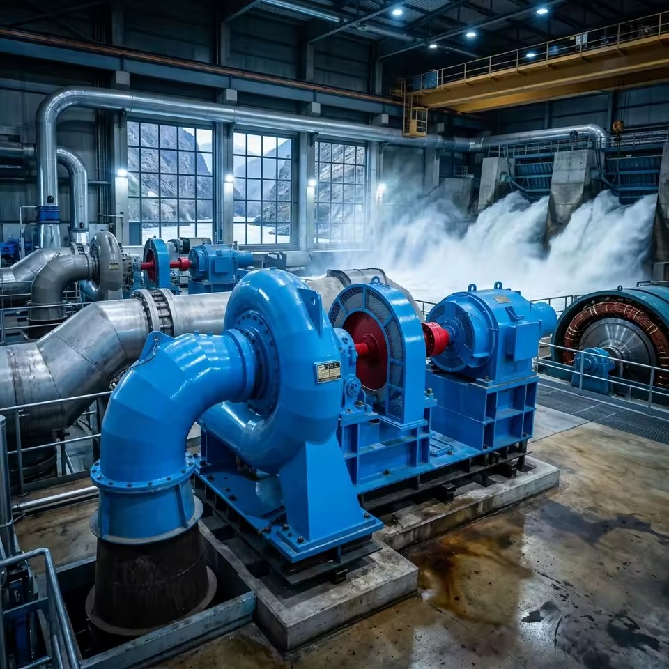 Small Hydraulic Generator 180kw Small Hydraulic Generator Brushless Hydro Turbine Low Water