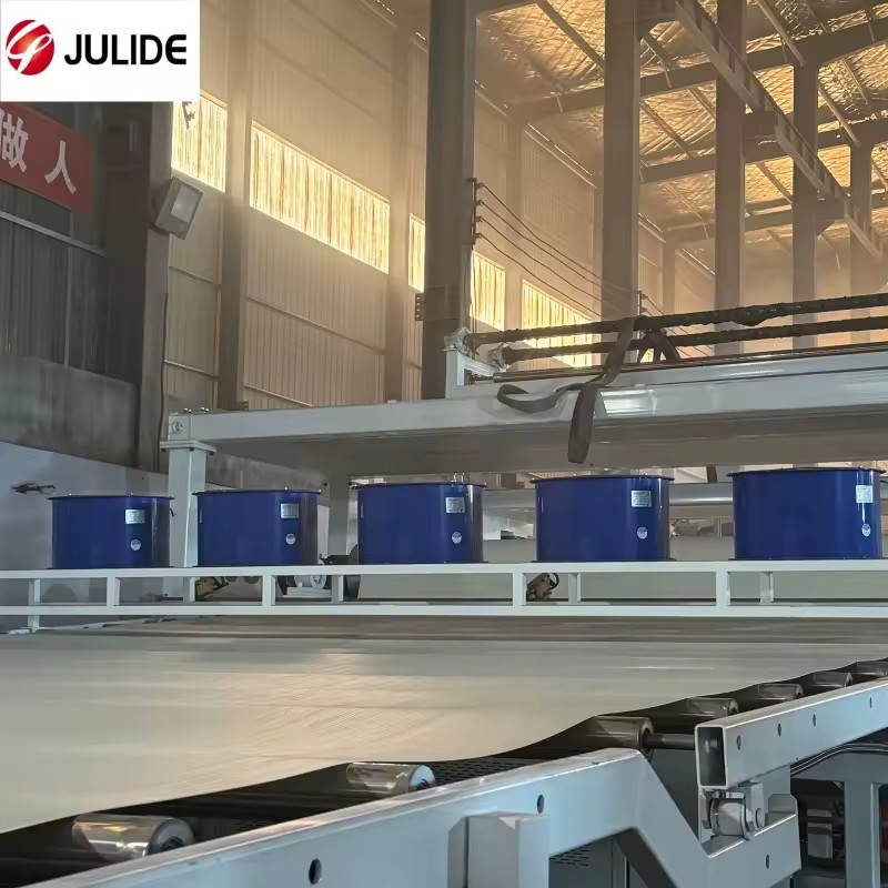 Energy Efficient SPC Flooring Extruder Machine Technology 4 Meter Wide Output CE Certified Model ECO4M Filament Wire High