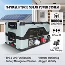 12Kw Solar Power Generator 10000 Watt Solar Energy System for Camping Three Phase Power Station with MPPT Controller