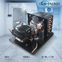 COM-ENERGY 0.5HP Embraco Small Compressor Unit Medium Temperature Condensing Unit Compact Cold Room Commercial Refrigeration