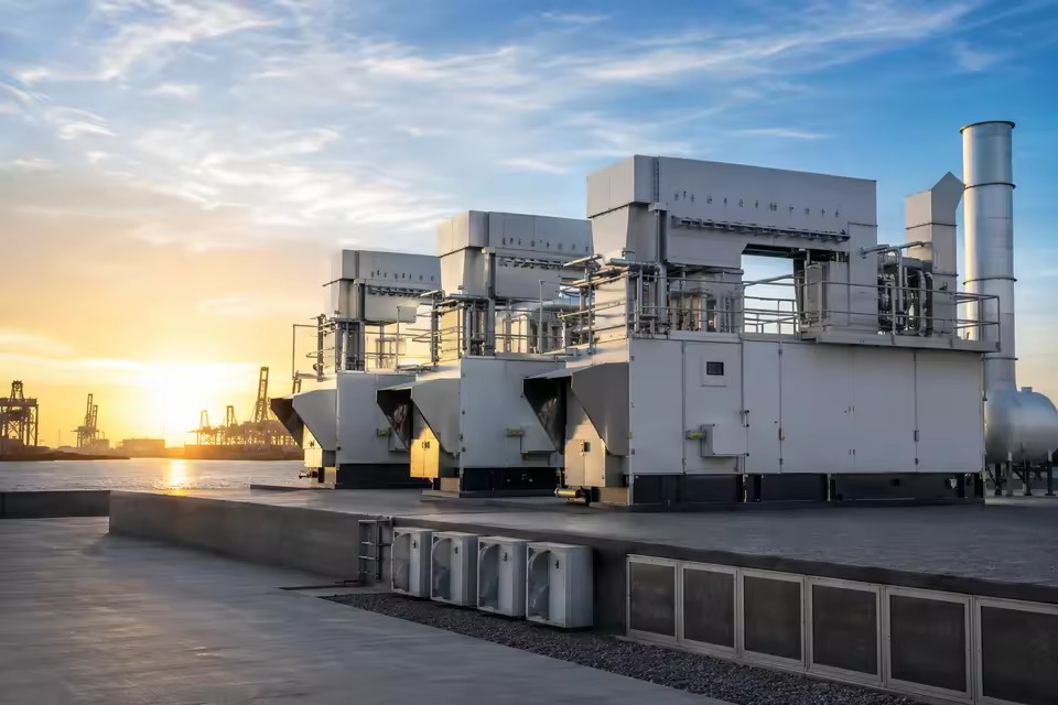 5.4MW SGT100 Gas Turbine Generator Set for Oil Gas Field Power and Mechanical Drive | QDR54