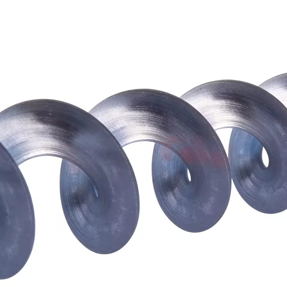 Continuous Cold Rolled Spiral Blade Conveyor Accessories Auger Carbon Steel Twisted Blade Small Spiral