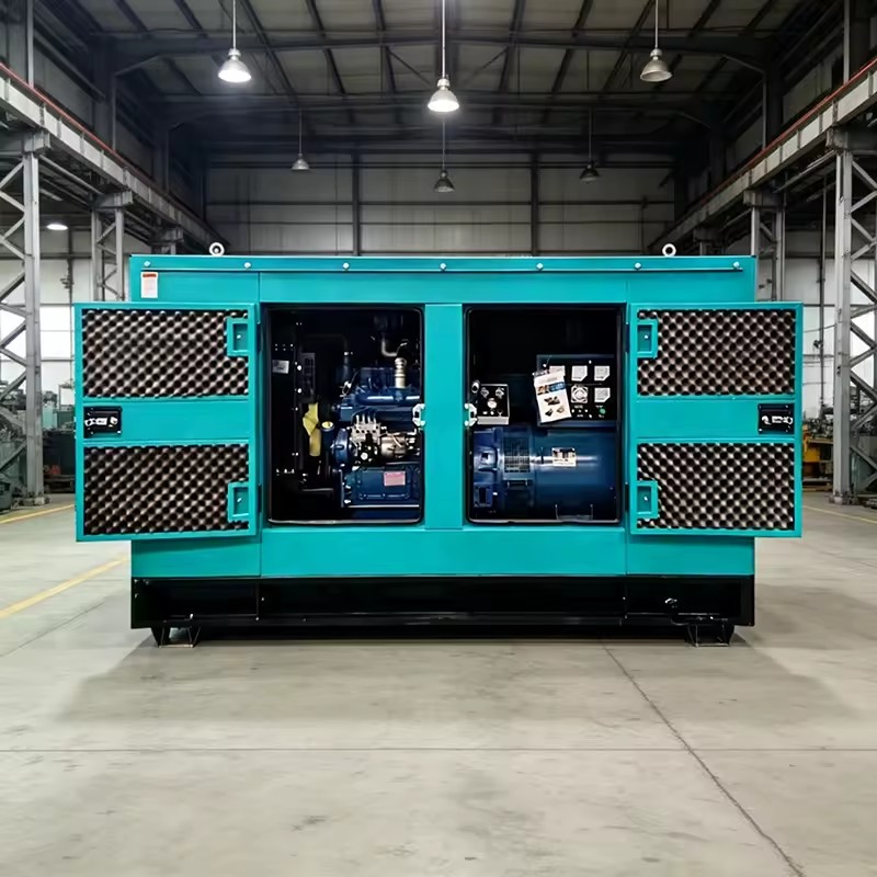 75kW Water Cooled Diesel Generator Set with Engine Pump Three-phase Four-wire High Productivity for Factory Emergency Lighting
