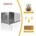 1 Ton Fast Drying Heat Pump Dryer Precision Humidity Control Gear PLC Core for Straw Wood