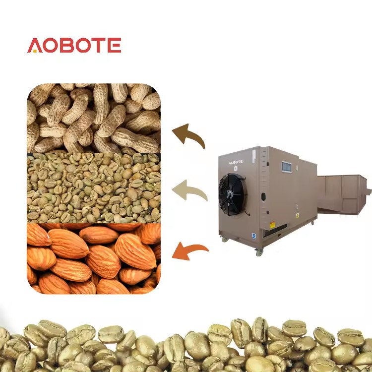 Premium 2-Ton PLC Controlled Heat Pump Coffee Dryer Machine Pump Energy Saving Durable for Food Processing Aroma Preservation