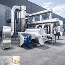 Hot 220V Automatic Vibrating Fluidized Bed Dryer Spray Drying Equipment for Sea Salt Drying Essential for Food Processing