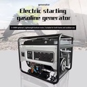4-Stroke 3500W-10000W Portable Heavy Duty Open Frame Gasoline Generator Auto Start 50Hz Remote Start for Emergency Use