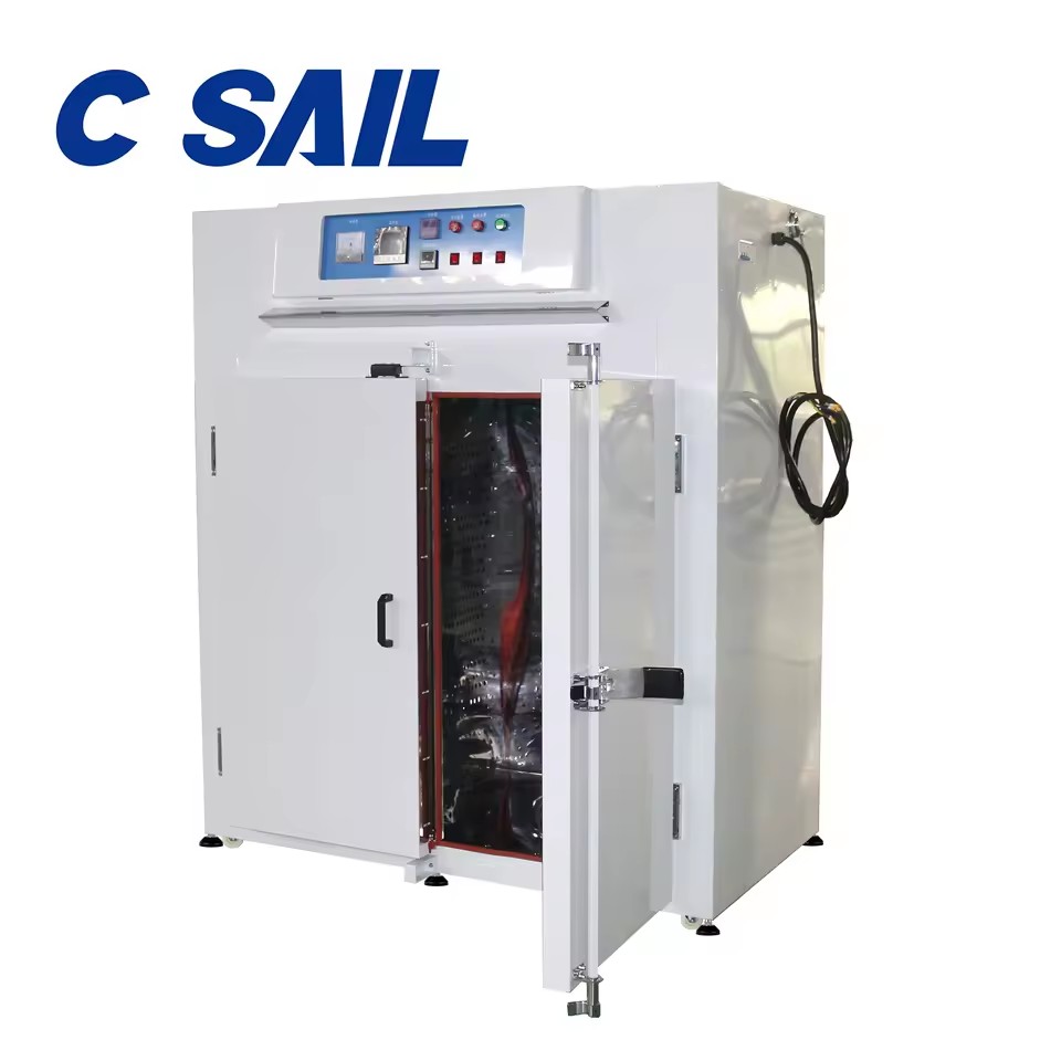 Trolley Precision Hot Air Circulation Energy-saving Industrial Drying Oven SUS316L Silicon Wafer Chips Capacitor Touch Screen