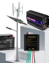 2KW H Shape VAWT Wind Generator 12V for Rural School Power Supply and Educational Equipment Use