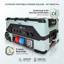12000W Portable Power Station Home Backup Battery Solar Energy System 10000 Watt Home Solar Generator