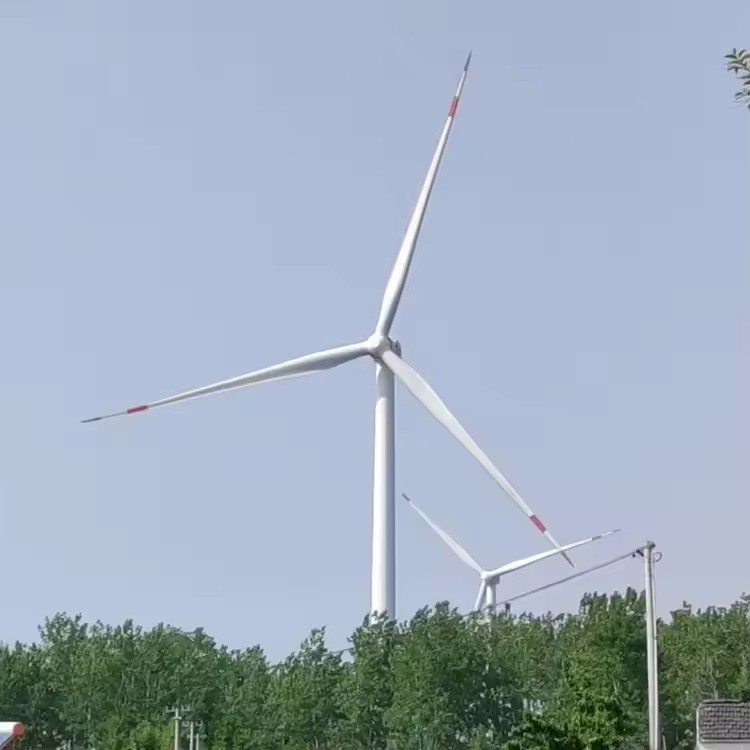 10KW Horizontal Wind Turbine Low Start Speed Grid Tie Off Grid Controller for Home Farm Energy System