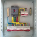 Pre-assembled 380V 3P4W Meter Cabinet Overload Protection Electrical Power Control Panel for Home Construction Site