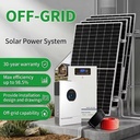 Turnkey 20000 Watt 20KW/10KW Solar Energy Station Off Grid Electricity Generation One Stop Service Photovoltaic Modules Rack