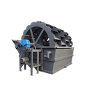 Reasonable Structure Rock Sand Cleaning Machine Sand Washer with AC Motor 18.5 kW 80-150T/H Capacity 10 Feeding Size