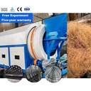 Electric Fully Automatic High Efficiency Commercial Drum Screen Sand Washing Machine Rice Husks Rotary Drum Washer