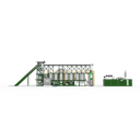 Waste to Electricity Plant Waste Gasification Power Generation Solution Waste Composting Equipment