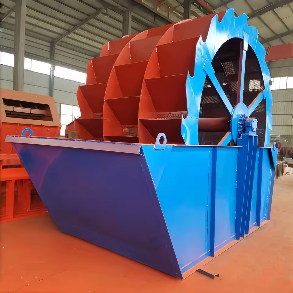 XSD3620 Wheel Sand Washer, Large Capacity Sand Washing & Dewatering Equipment for Aggregate Plant