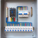 Custom Complete 380V Three Phase Power Cabinet Overload Protection Industrial Site Meter Electrical Control Box