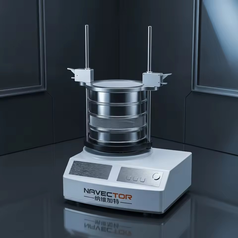 Fully Automatic Agglomerate High Static Electricity High Viscosity Various Types Dry Materials Electronic Sieve Shaker