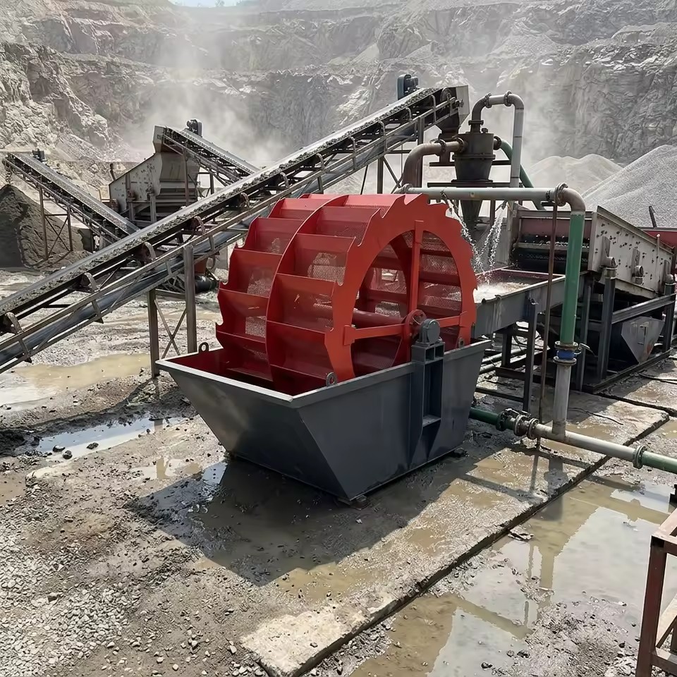 Capacity 8-500 TPH GX Series Wash Sand Machine Spiral Sand Washing Machine