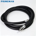 Best Quality PRM ARH-34A 4.5m Black Flexible Rubber Hose Fuel Satiation Vapor Recovery Grease Gun Petrol Service Equipment