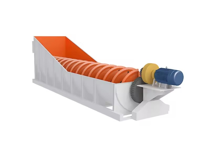 Heavy Duty Spiral Sand Washer with Robust Design for Continuous Operation in Mining and Quarry Applications