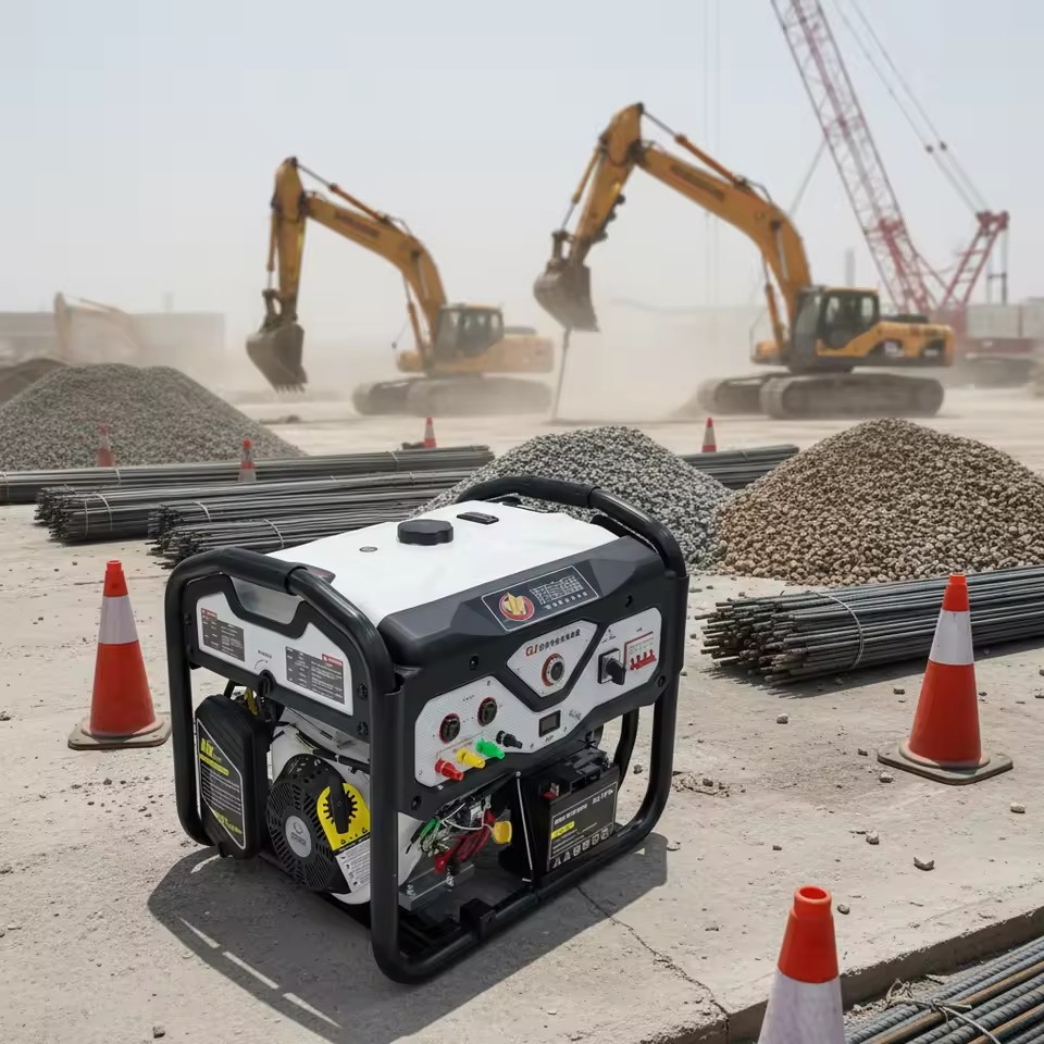 11000NED Gasoline Generator 9KW Max Output 8KW Rated Portable Construction Industrial Generator