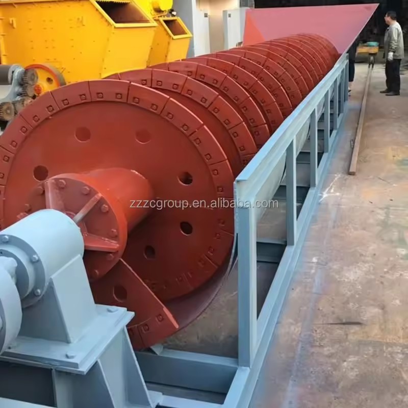 XL-610 Small 40-50 Tph Hydro Cyclone Sand Washer Sand Clean Machine Spiral Sand Washer