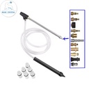 High Pressure Washer Sand Wet Blasting Kit Wet Sandblaster with 1/4 Quick Connector Ceramic Nozzle for Lavor AR Nilfisk