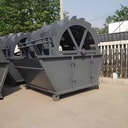Keweite New Construction River Stone Ore Sand Washer Wheel AC Motor PLC Controlled Gear 88t/h Capacity Henan